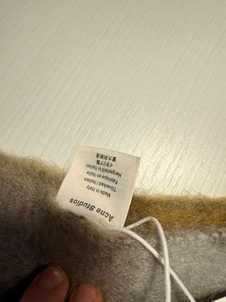 Sciarpa Acne Studios a quadri