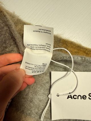 Sciarpa Acne Studios a quadri