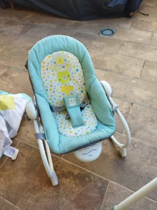 Hamaca para bebé con diseño de estrellas