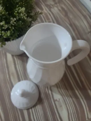 Jarra Arcopal Grande Blanca