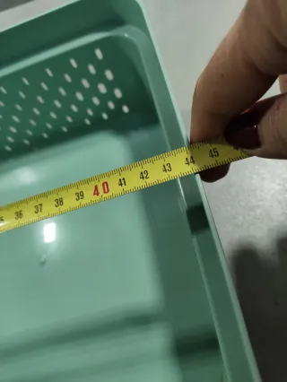 Escurridor de platos verde