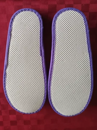 Pantofole pile viola donna n.39/40