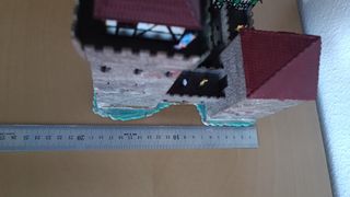 Trenes H0. Castillo H0 para maquetas de trenes