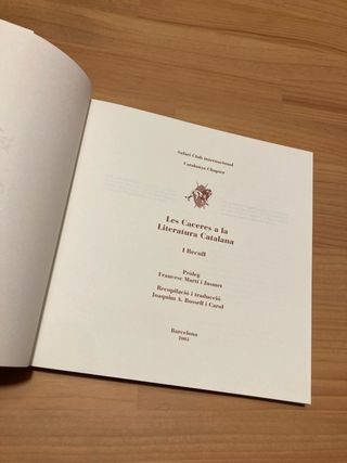 Les caceres a la literatura catalana