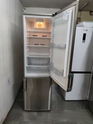 Nevera Beko Inox 200x60cm Clase A+ con garantia