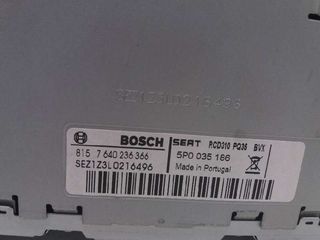 SISTEMA AUDIO / RADIO CD SEAT ALTEA XL (5P5) (3)