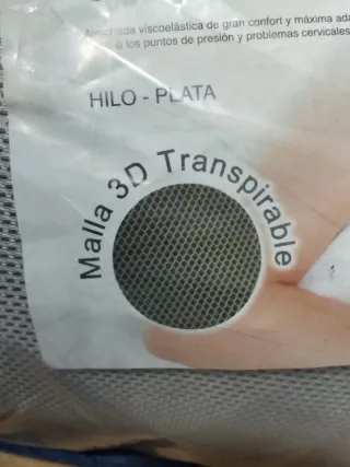 Almohada viscoelástica cabezal 75 cm