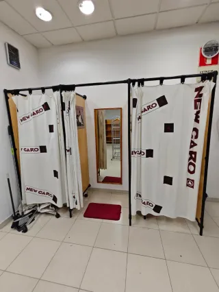 Probadores para tienda