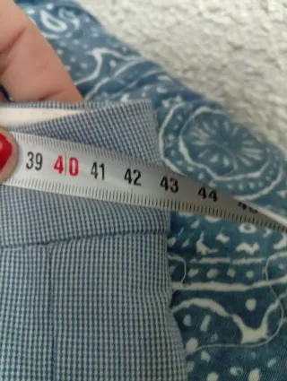 Pantalón pinzas moderno 42 cm cintura