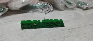 Segnaposto in legno verde