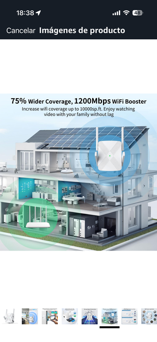 Repetidor WiFi 2.4GHz AP/Repeater