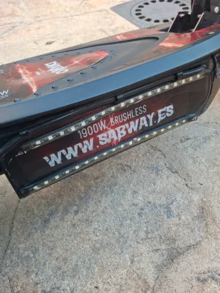 Patin Diablo 1900W con asiento