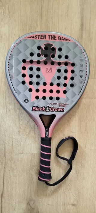 Pala Padel Black Crown Hurricane 2.0 Pro