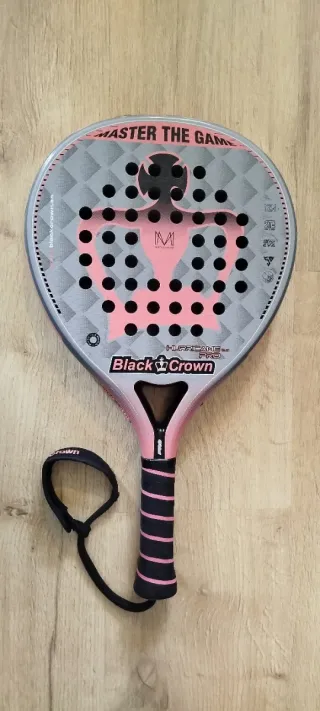 Pala Padel Black Crown Hurricane 2.0 Pro