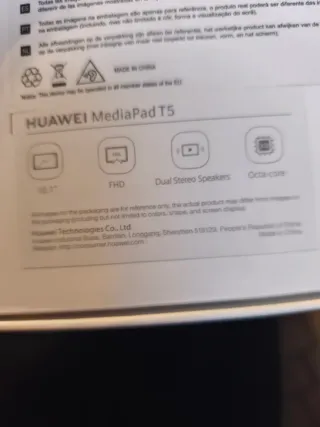 Huawei MediaPad T5 Tablet Negra
