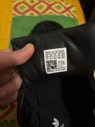 Zapatilla Adidas Samba Hombre Negra