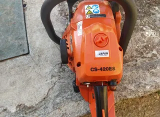 2 Motosierras ECHO CS-420ES + Racing AC2325PCS
