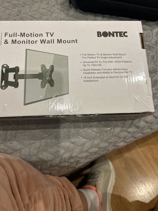 Soporte Pared TV/Monitor BONTEC Full-Motion