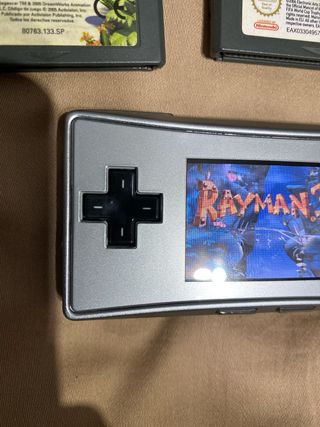Nintendo Game Boy Micro Plata