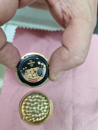 Reloj Omega De Ville Oro  y Negro