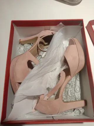 Sandalias tacón S.Oliver nude