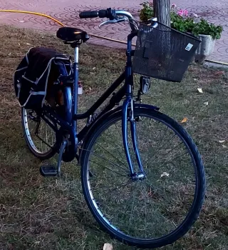 Bici KETTLER 7v 1 plato con alforjas cesto,y luces