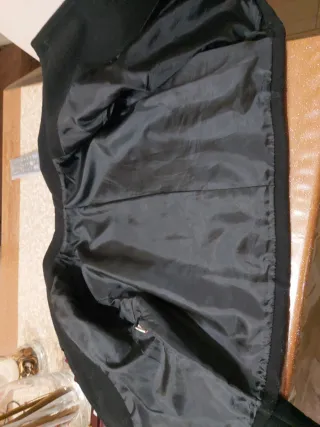 Mantellina nera corta