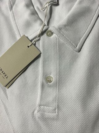 Polo Sunspel Riviera Branco XL