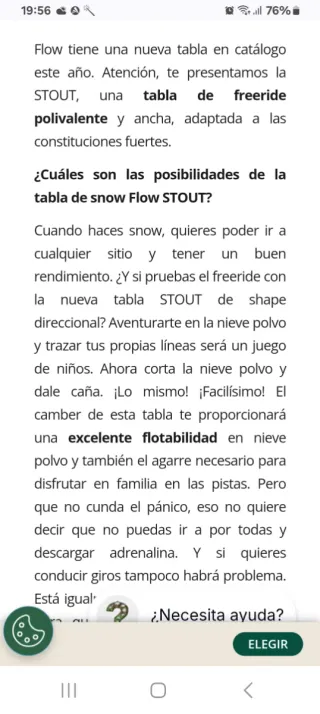 Snowboard tabla