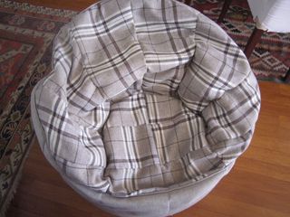 Poltrona bean bag VD HOME tessuto