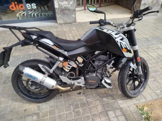 KTM Duke 125 2012 - 6200 km