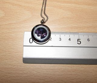 Lote 4 colgante cadena Sargadelos relicario sellos