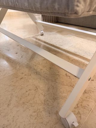 Minicuna bebé con ruedas