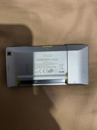 Lote Game Boy Micro y SP Plata