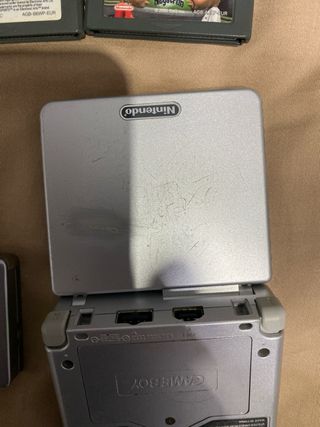 Lote Game Boy Micro y SP Plata