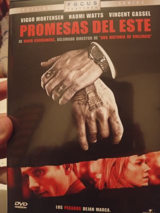 DVD Promesas del Este Cinema Paradiso El Pianista