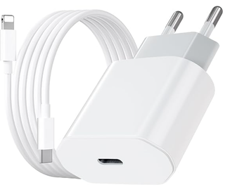 Cargador iPhone 20W USB-C Carga Rápida