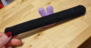 Braccialetto slap coniglietto peluche