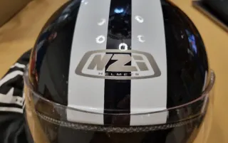 Casco Moto NZI Talla XXS -54 - Niño Modelo Vintage