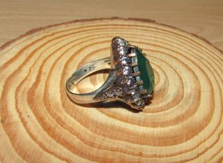 Anillo sortija plata 925 Hurrem estilo otomano