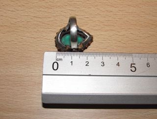 Anillo sortija plata 925 Hurrem estilo otomano