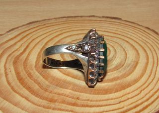 Anillo sortija plata 925 Hurrem estilo otomano