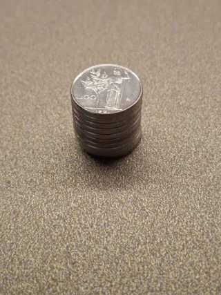 Monete da  100 Lire piccole