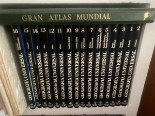 GEOGRAFIA UNIVERSAL, INSTITUTO GALLACH.16 completa