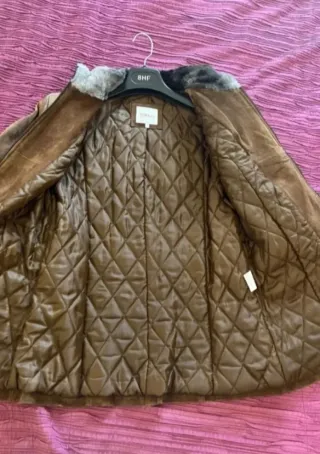 ⭐ Abrigo Piel Torras Marrón Talla L
