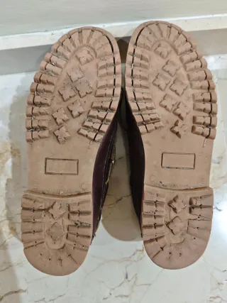 Náuticos de piel marrón talla 42