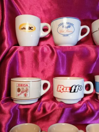 Tazzine caffè pubblicitarie