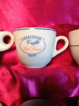 Tazzine caffè pubblicitarie