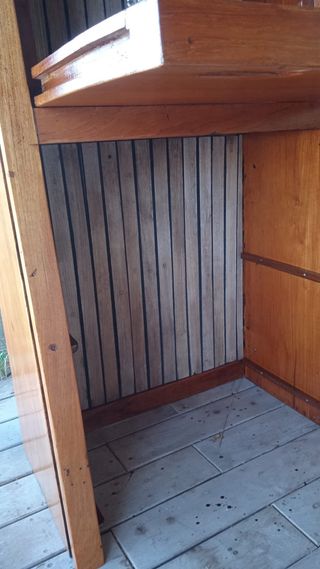 Escotilla Yate Madera de Teka Única Restaurada