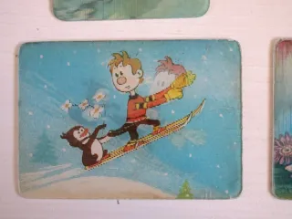 4 Calendari tascabili doppio riflesso